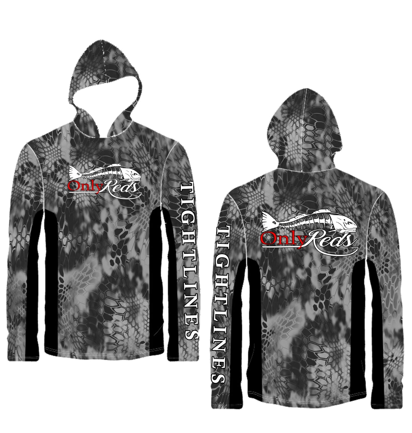 🔥OnlyReds Performance Fishing Shirts Hooded - Vented Edition 🔥
