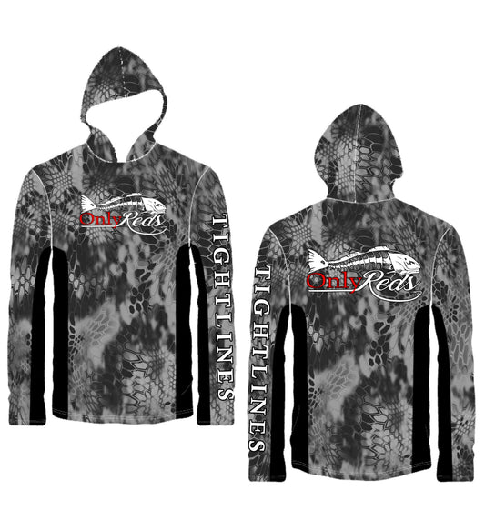 🔥OnlyReds Performance Fishing Shirts Hooded - Vented Edition 🔥
